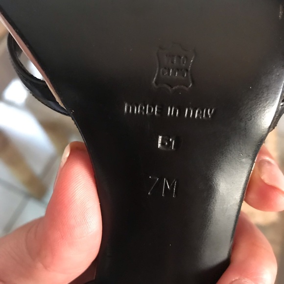 Via Spiga 3 Tone High Heel Sandals - Picture 4 of 4